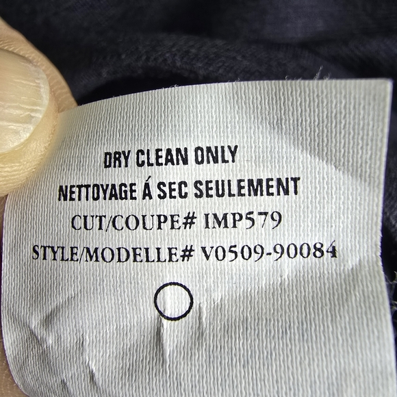 Vince Womens Black Cropped JacketSmall Button DetailRuched Sleeve Stand UpCollar - Picture 14 of 15